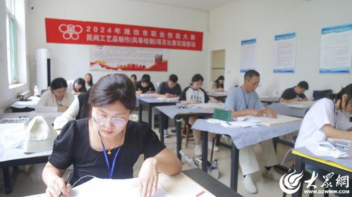 2024年濰坊市職業(yè)技能大賽 民間工藝品制作之風(fēng)箏繪制項(xiàng)目比賽在營利性民辦職業(yè)技能培訓(xùn)機(jī)構(gòu)成功舉辦
